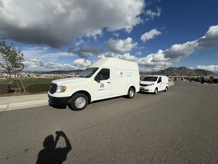 Dinofloor Work Van On Site Menifee Ca
