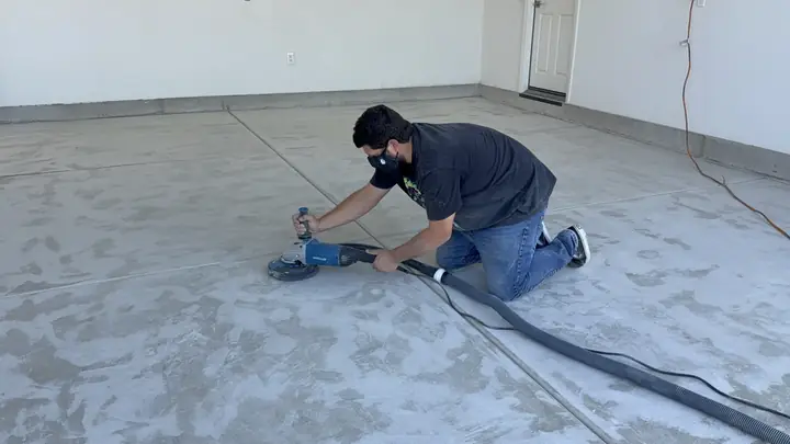 Edge Grinding Garage Slab Menifee Ca