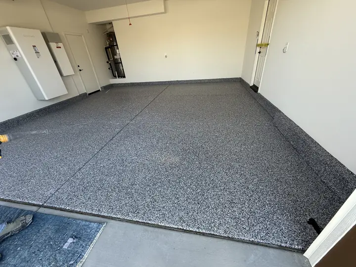 Flake Floor Corner Detail Menifee Ca
