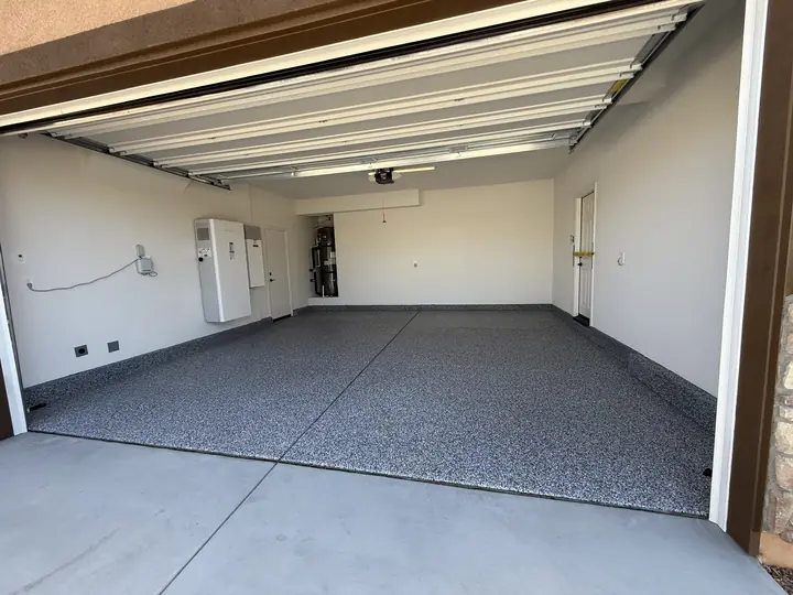 Flake Garage Floor Daylight Menifee Ca