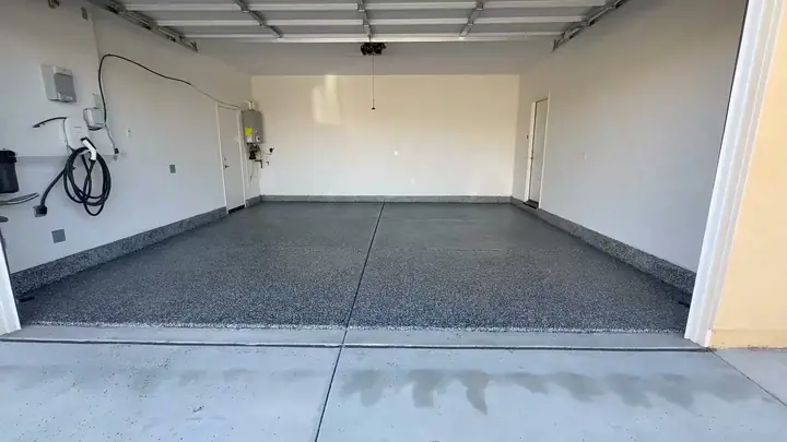 Garage Floor Coating Open Door Menifee Ca