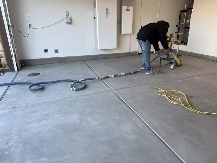 Garage Floor Prep Hoses Menifee Ca